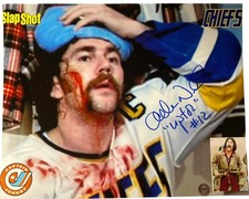 Allan F. Nicholls Captain Johnny Upton 12 Signed 8X10 inch Photo - Slap Shot Mov Allan F. Nicholls Captain Johnny Upton 12 Signed 8X10 inch Photo - Slap Shot Mov