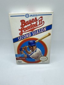 Bases Loaded II 2nd Season Nintendo NES Complete CIB Nice!