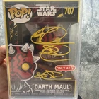 Star Wars Signed Funko POP! Sam Witwer Signed Darth Maul Funko (PSA COA)