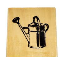 Vintage Anita's Wood Mounted Rubber Stamp-Watering Can