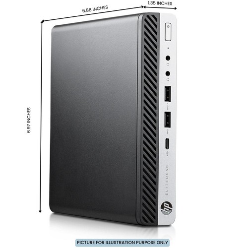 HP EliteDesk 800 G3 Mini PC Core i7-7700 7th Gen 32GB RAM 1TB SSD Built-In Wi-Fi - Picture 6 of 7