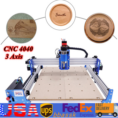 Pro CNC Machine 4040-PRO Router Woodworking Metal Acrylic MDF Metal Cutting