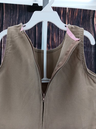 U.S. Polo Assn. Girls’ Khaki School Uniform Sleeveless Jumper Dress Size 5 -AA11 - Picture 7 of 7