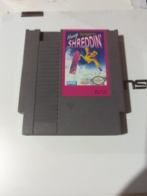 HEAVY SHREDDIN ORIGINAL CLASSIC NINTENDO GAME SYSTEM NES TESTED WORKS
