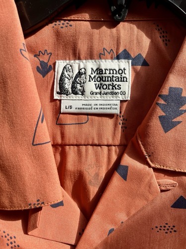 MARMOT Mountain Works Camp Shirt Short Sleeve. NWT - Picture 13 of 16