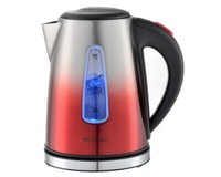 Michelino Edelstahl 1,7L Wasserkocher Wasserbereiter Kabellos Teekocher 360° Neu