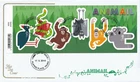 Animail minisheet GB Cotswold FDC Playing Place Truro 2016 (30400)