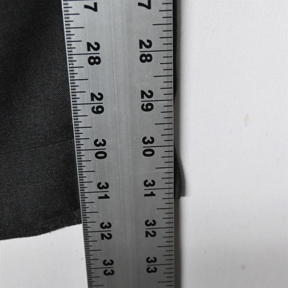 Pantalones de vestir para hombre Saddlebred 42x32 gris cintura expansiva plisados con puños Foto 4 de 4