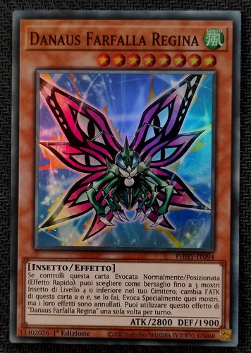 Danaus Schmetterling Königin 1. Auflage Phhy it094 Yu-Gi-Oh!