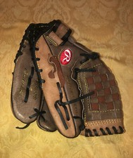 Rawlings PP1910DB 12" Baseball Glove Right Hand Throw All Leather