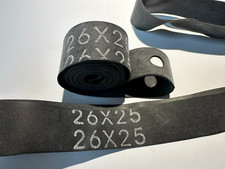 Bicycle Rubber Rim Strips 26"  25mm 1 Pair