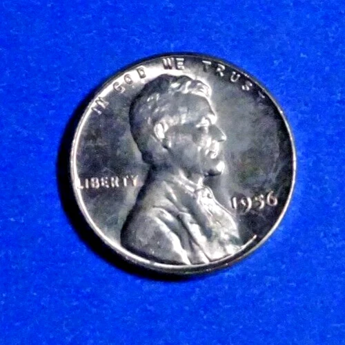 1956-P Lincoln Wheat Cent — photo from the most recent tracked eBay sale