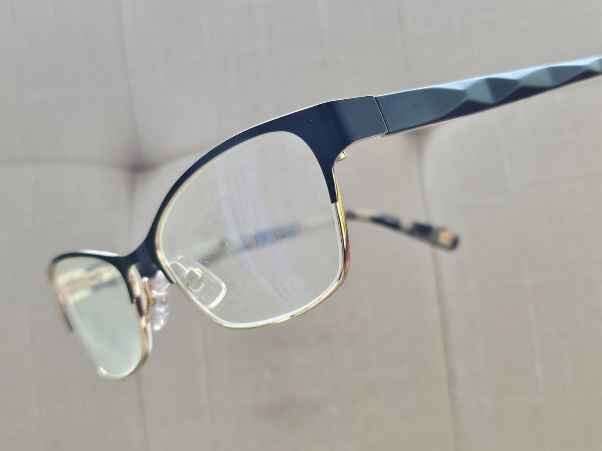 Marchon NYC Ladies Glasses Frame Gold/Black Tone 51[]16 135  display picture 3