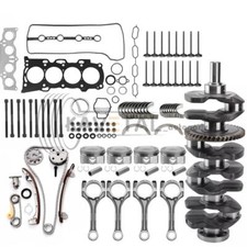 2AZ-FE 2.4L Engine Overhaul Rebuild Kit w/ Crankshaft Rods Timing Kit For Toyota