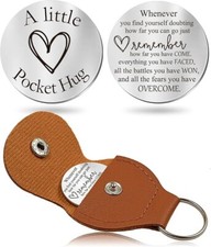 Pocket Hug Token Gifts for Men Boyfriend Girlfriend Sobriety