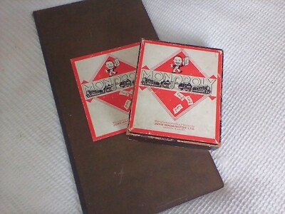 Vintage Monopoly - John Waddington L.N.E.R Stations Pat pending 3796-36