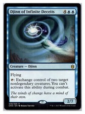 Djinn of Infinite Deceits (b) Commander Anthology – MTG Magic the Gathering Card