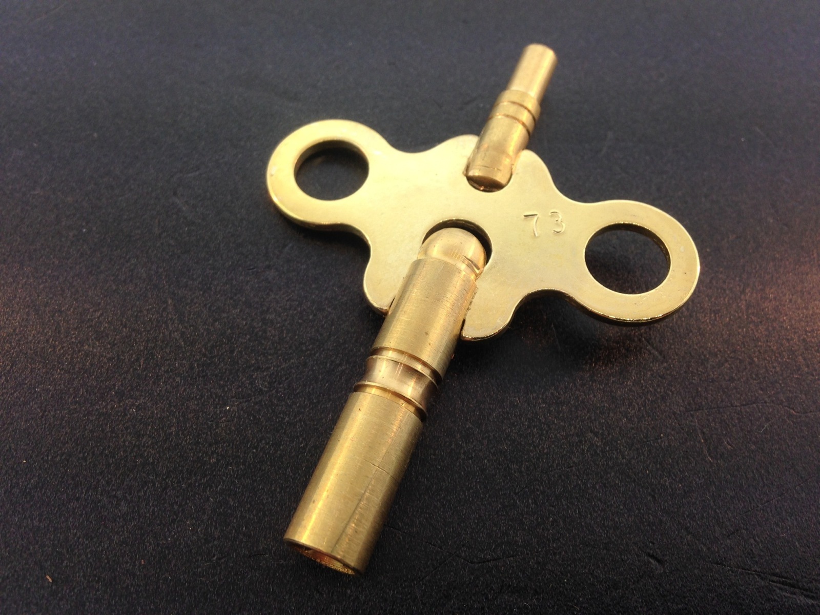 Clock Key Size 7/3 Brass Double End eBay