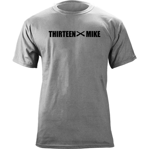 US Army Multiple Launch Rocket MOS 13 Mike Thirteen Mike 13M Veteran T-Shirt - Picture 3 of 6