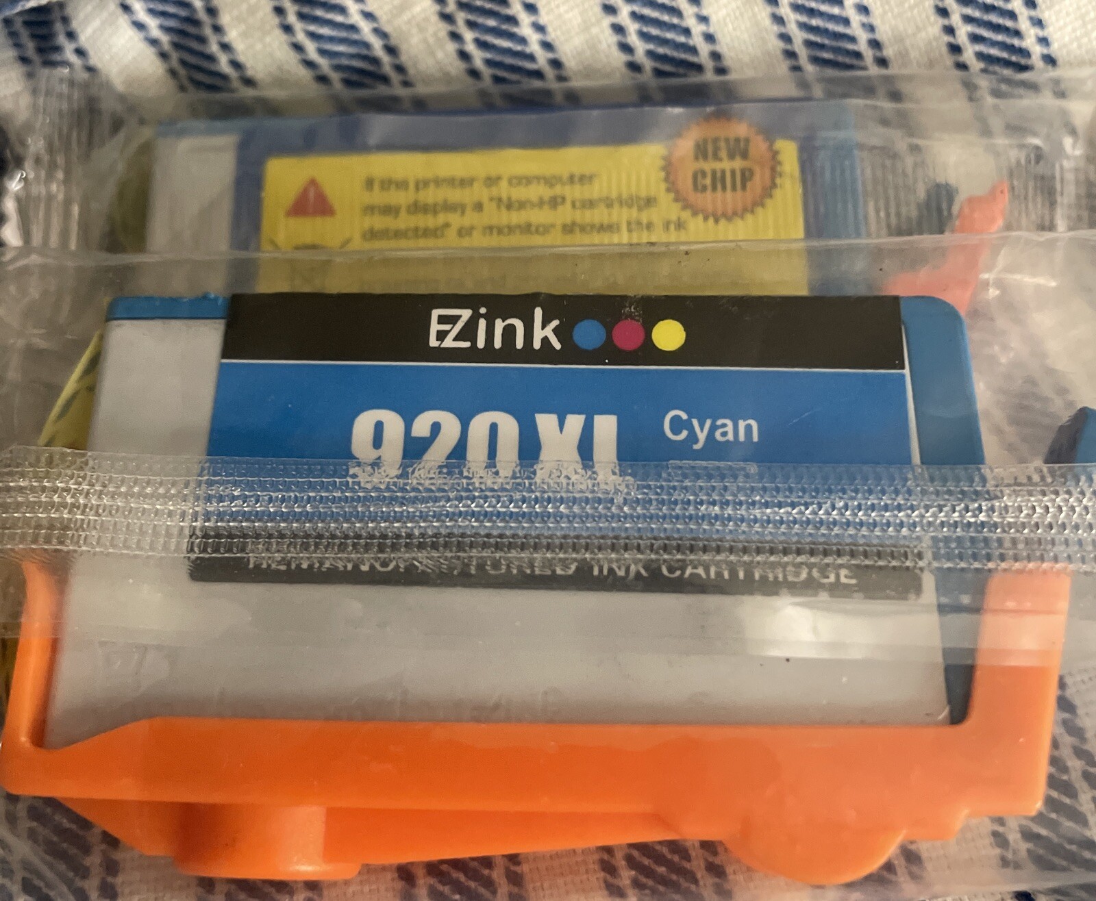 920xl ink cartridges X2 Cyan Christmas Printing Ready Ezink-image