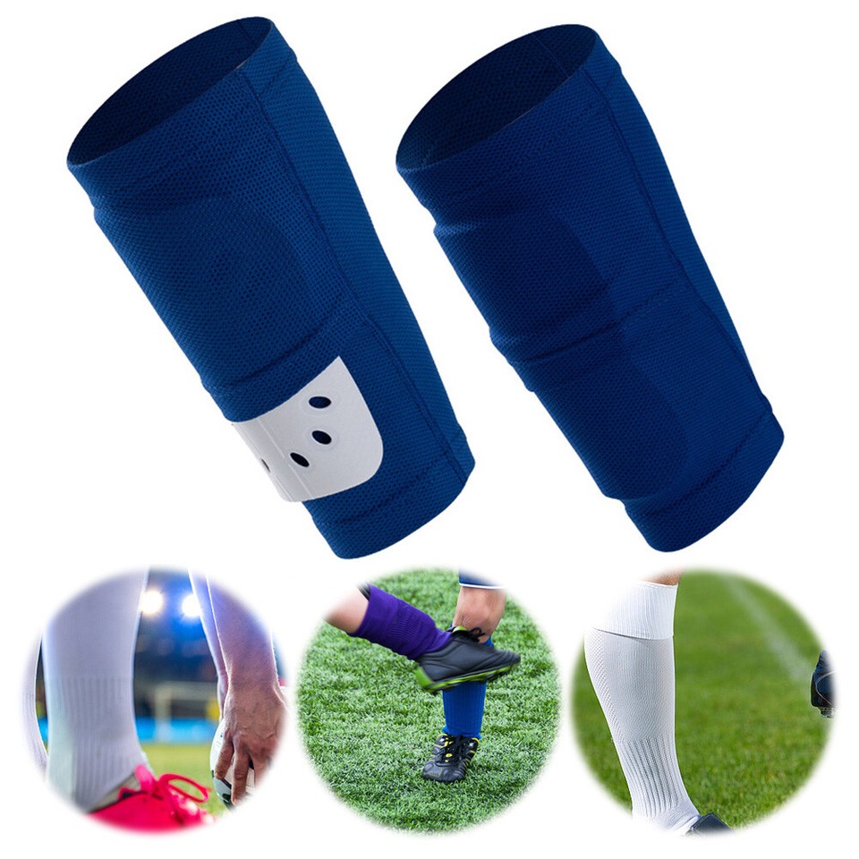 1Pair Soccer Shin Pads Covers Football Shin Pads Socks Shin Guard Pads