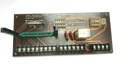 Martin-Decker PCB192A Signal Schnittstellen Schaltung