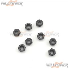 M4 Nylon Nuts E-73 Rc-willpower Hongnor Z10 M4 Nylon Nuts E-73 Rc-willpower Hongnor Z10