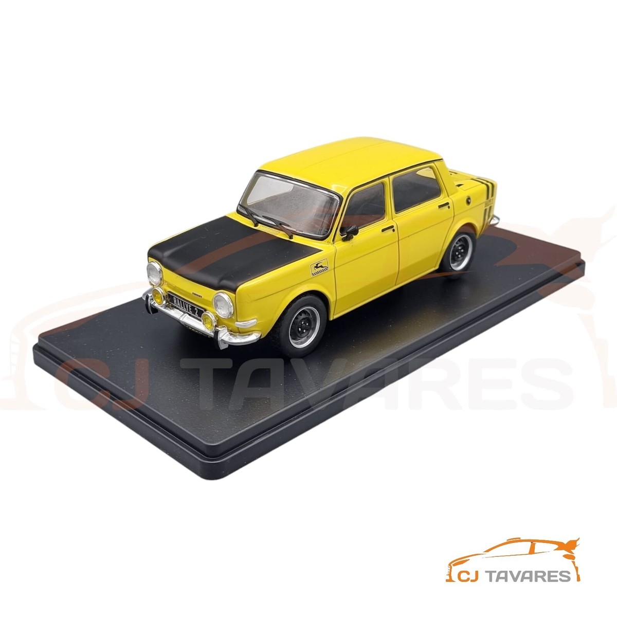 VQ18 Voiture 1/24 LEO Models : SIMCA 1000 (1969