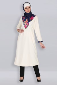 long tunic dress hijab