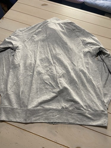 Womens Boody Full Zip Up Gray Jacket Organic Eco Bamboo Workout Size Small - Picture 4 of 7