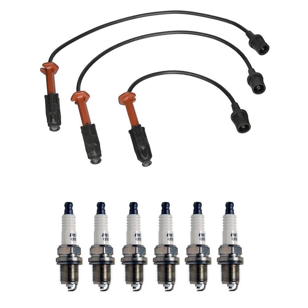 Denso Ignition Wire Kit 7mm 6 Pieces U-Groove Conventional Gap 0.032