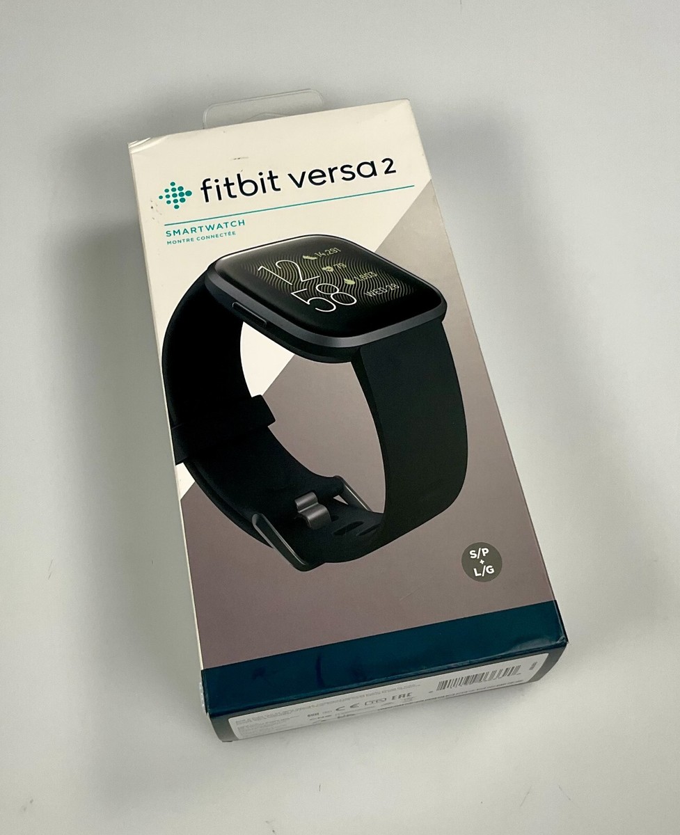 Fitbit Versa Fitness Smartwatch Activity Tracker Black