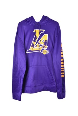 Los Angeles Lakers fanáticos La logotipo Palmeira HOODIE MOLETOM Roxo Tamanho Xl | eBay