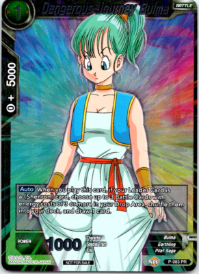 Dragon Ball Super Dangerous Journey Bulma Foil P-083 | NM | eBay