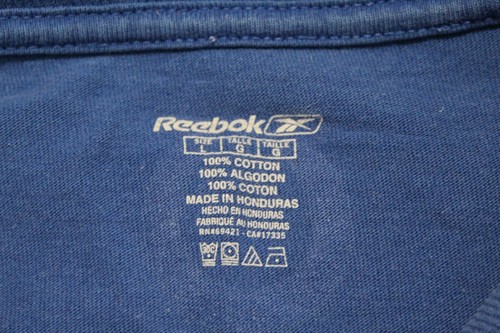 Reebok Indianapolis Colts #18 Double Sided Blue Jersey T-Shirt Men's size Large - Picture 5 of 7