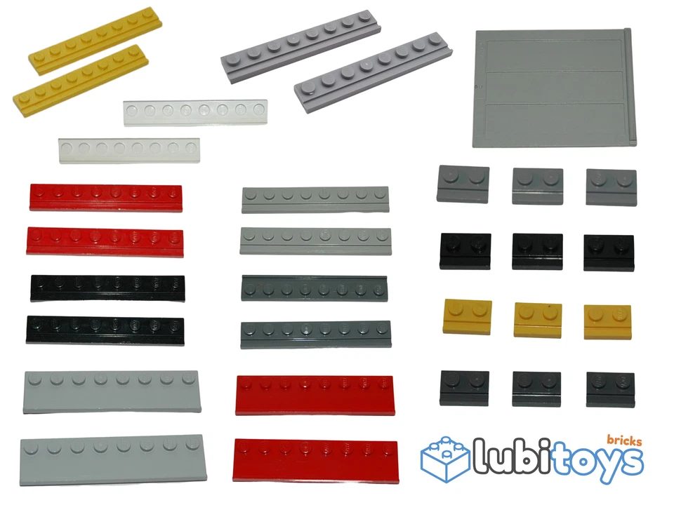 Lego® Eisenbahn 9V 12V TRAIN Führungsschiene Platte Schiebetür 1x8 1x2 ZUG - Bild 1 von 1