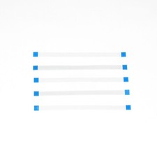 5 PS2 Slim Power Reset Ribbon Flex Cables SCPH-90001 Playstation 2 8-Pin