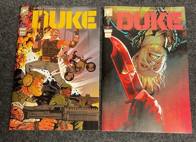 Duke #4 G.I. Joe Cover A & B Skybound Image Comics Energon Universe