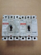 Qty 2 - CUTLER HAMMER HFD3060L 60 Amp 3P 600V Circuit Breaker