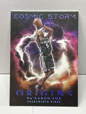 2023-24 Panini Origins Basketball De'Aaron Fox Cosmic Storm Kings  #12