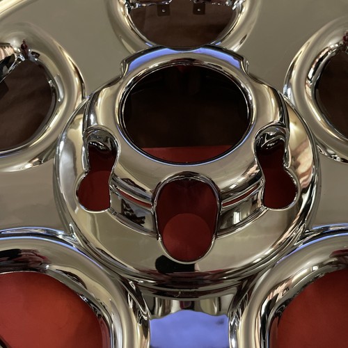1999-08 Chevy Silverado Astro GMC Sierra Chrome Wheel Skin 6033P-C Truck hubcap - Picture 2 of 8