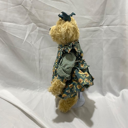 Gallery Teddy Bear Vintage 1995 Collectible Stuffed Bear Designer Mary Holstod - Picture 4 of 9