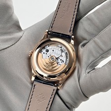 Patek Philippe Complications 5396R-015 Annual Calendar Rose Gold Blue Dial 9