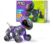 Pyxel Programmable Robot Dog Toy For Kids 8 Years Interactive Coding Companion
