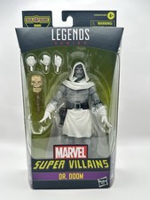 Marvel Legends Super Villains White Dr. Doom 6  Figure  Xemnu BAF NIB
