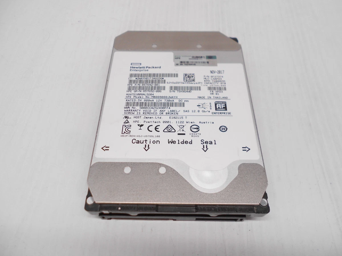 HGST 8TB Computer Internal Hard Disk Drives for sale | eBay