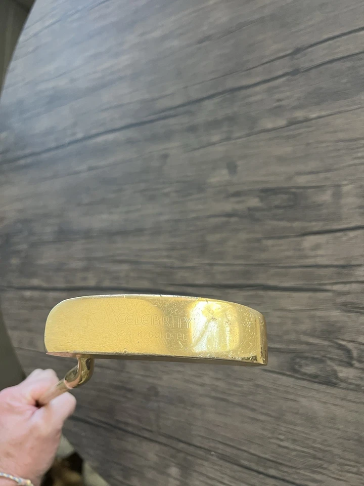 Vintage Bud Light Beer Celebrity 24K Gold Plated Golf Putter 35” - RH - Image 3 of 4