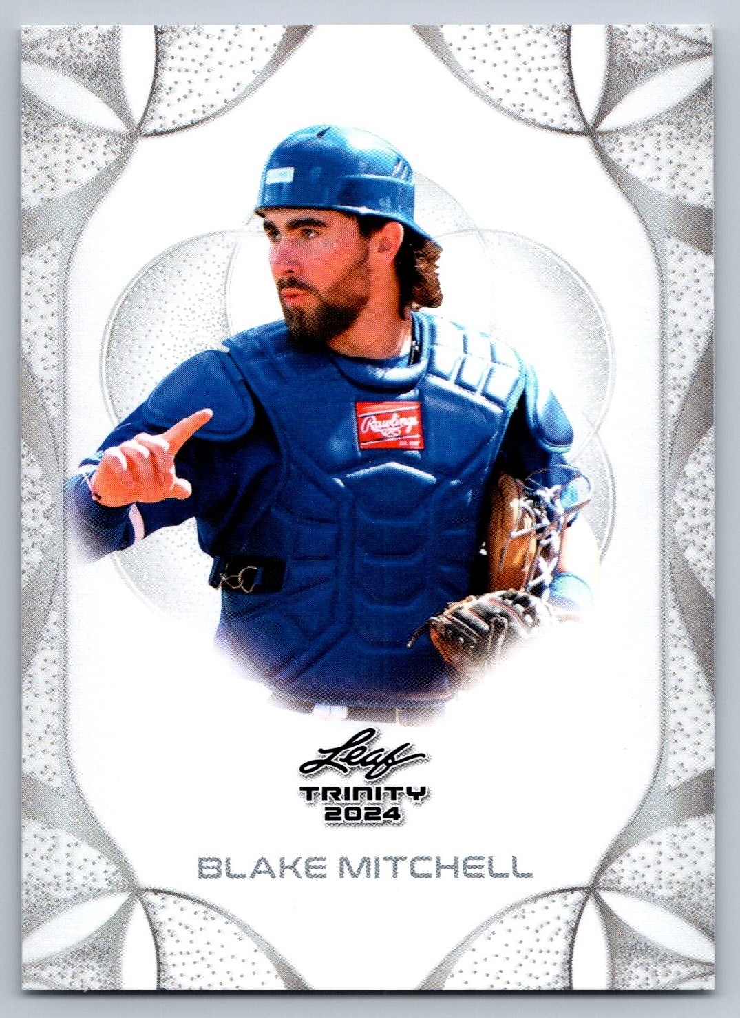 Blake Mitchell 2024 Leaf Trinity Mega Box #6