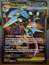 Mega Greninja ex 100/086 Me04: Chaos Rising Holo for sale online