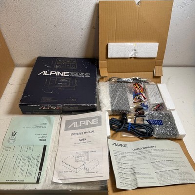 Vintage Alpine 5955 Retro Classic CD Changer Car Audio Control System